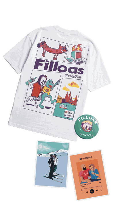 Filloas merch and lockdown projects